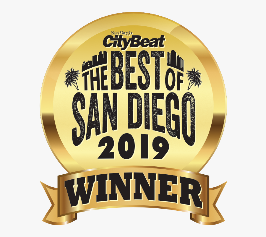 Best Spray Tanning In San Diego 2019 Winner - San Diego City Beat Logo, Transparent Clipart