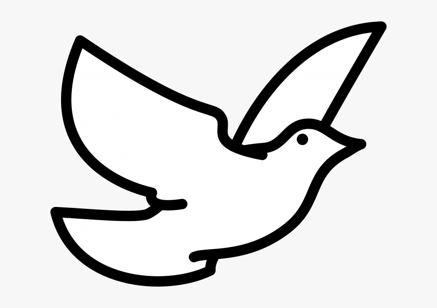 Transparent Bible Clipart Png - Dove Clipart Black And White, Transparent Clipart