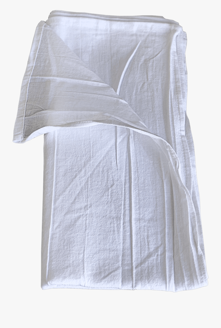 Folded White Sack Towels - Stole, Transparent Clipart
