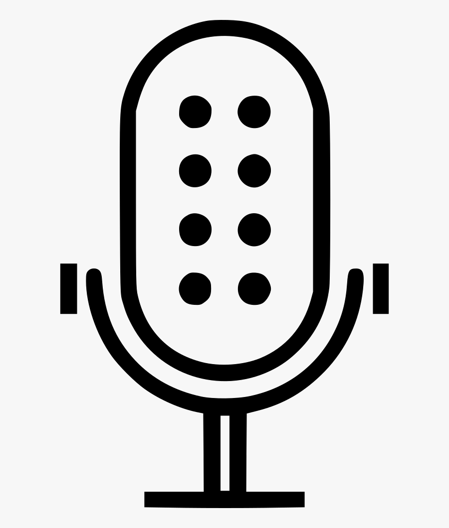 Transparent Radio Microphone Png, Transparent Clipart