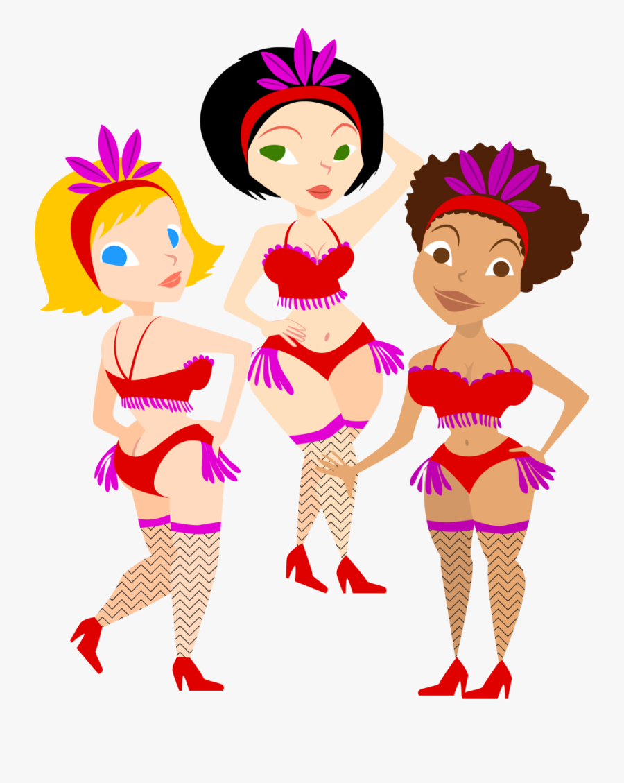 Showgirls, Transparent Clipart