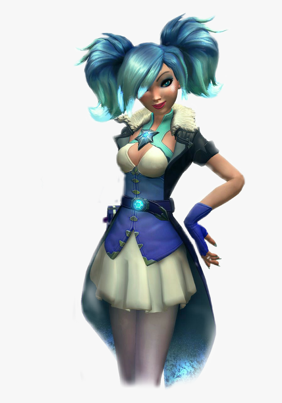 #paladins #evie #bluegirl #snowgirl - Evie Paladin, Transparent Clipart