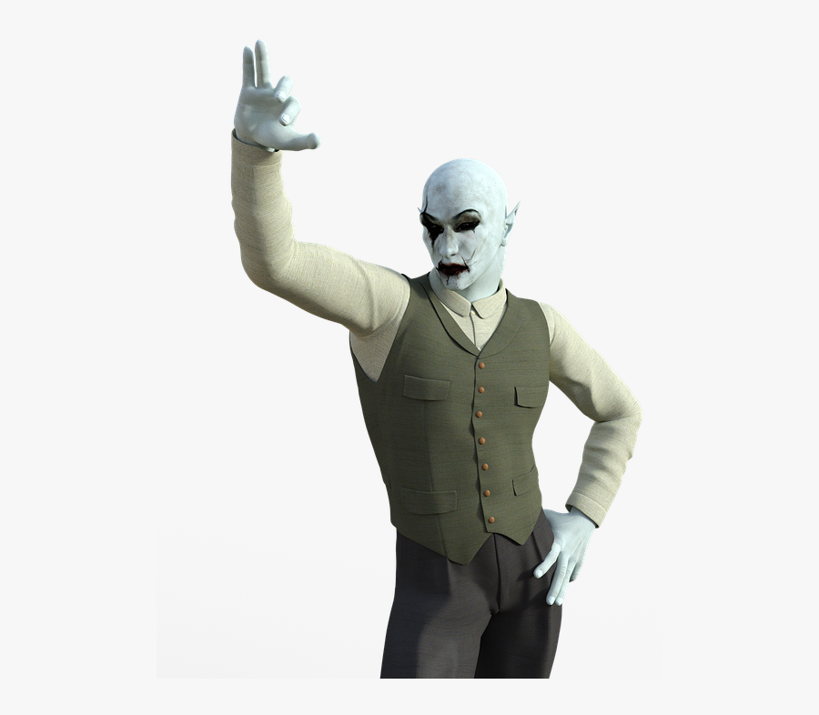 Evil Elf Man - Scary Man Png, Transparent Clipart