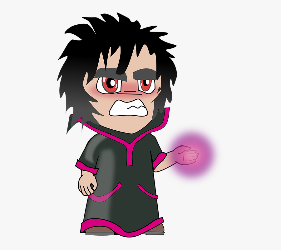 Sorcerer Chibi, Transparent Clipart