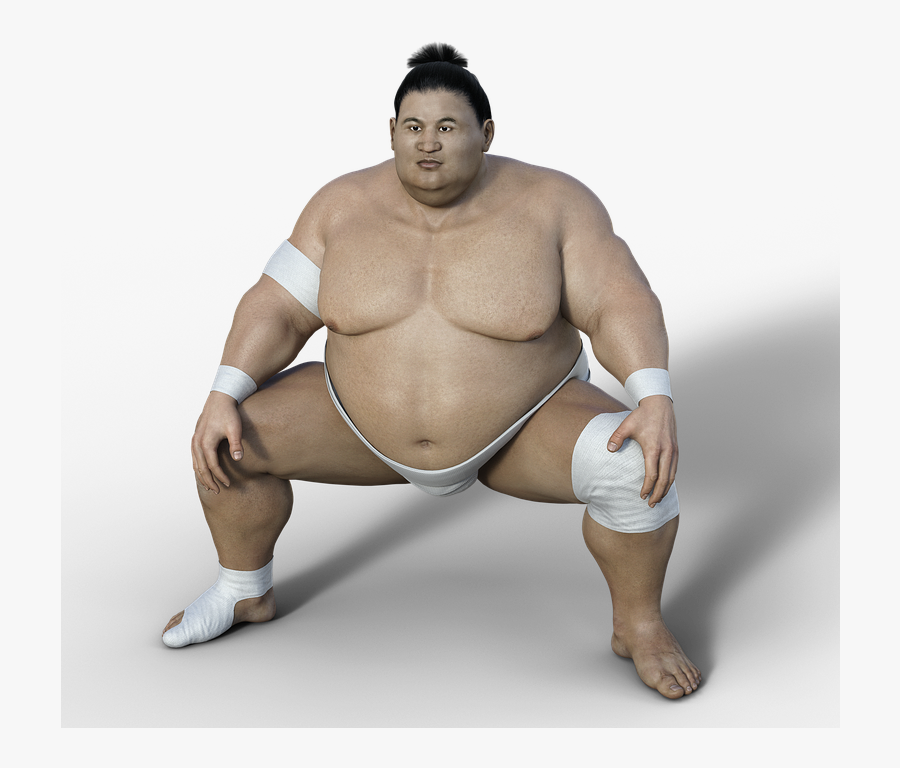 Sumoringer, Athlete, Wrestler, Sport, Overweight, Sumo - Sumo Png, Transparent Clipart
