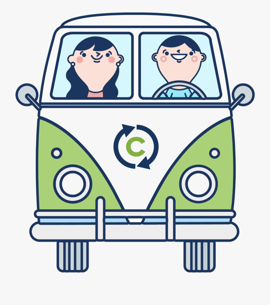 Caravan Icons Carpool Illustration, Transparent Clipart