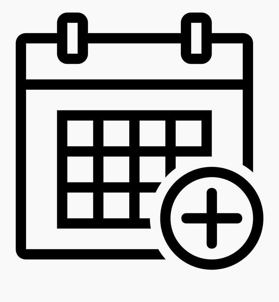 Schedule Clipart Timetable - Calendar Icon Transparent, Transparent Clipart