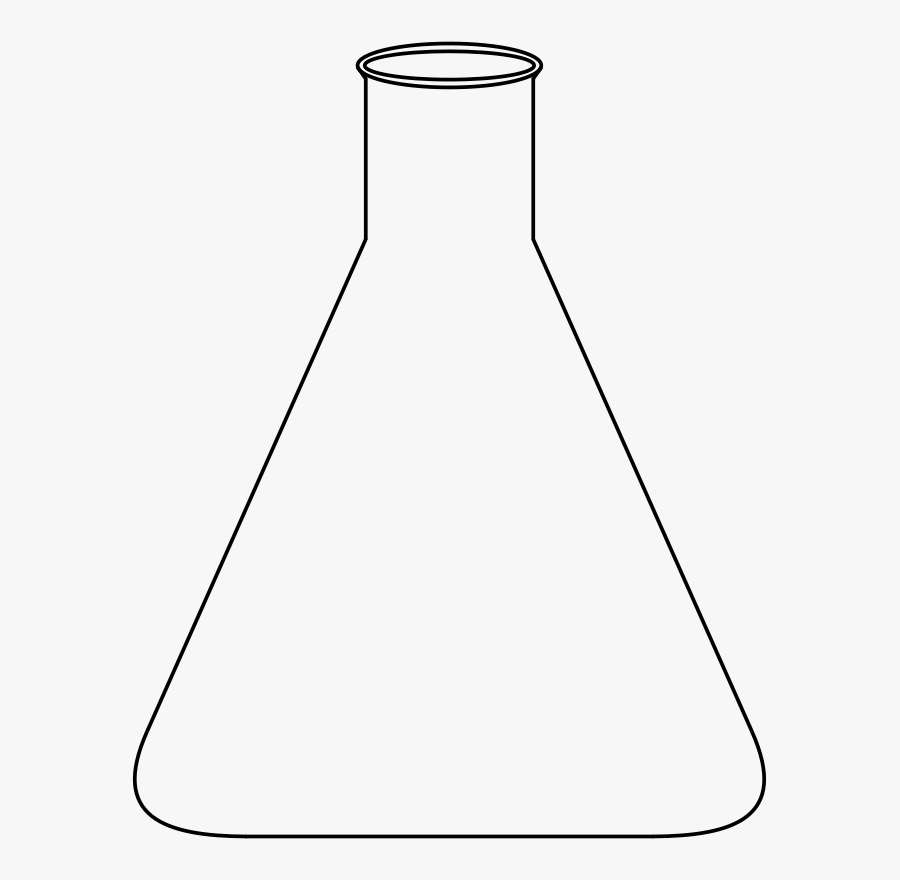 Erlenmeyerkolben - Clipart Lab Flask, Transparent Clipart