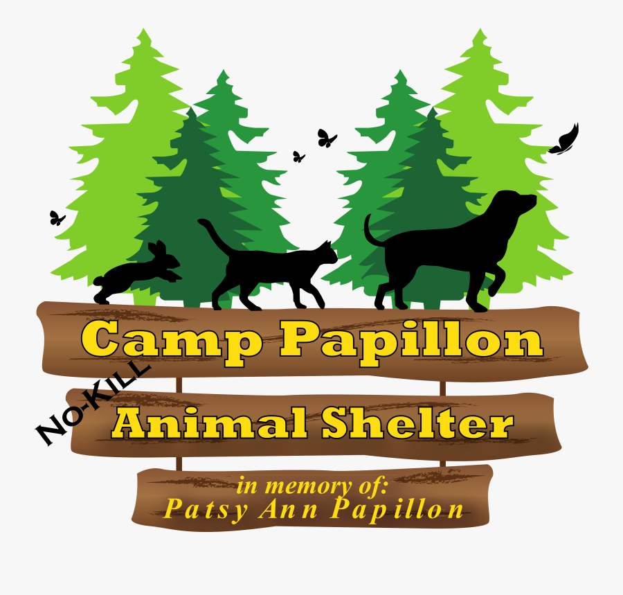 Camp Papillon Animal Shelter Clipart , Png Download - Christmas Tree, Transparent Clipart