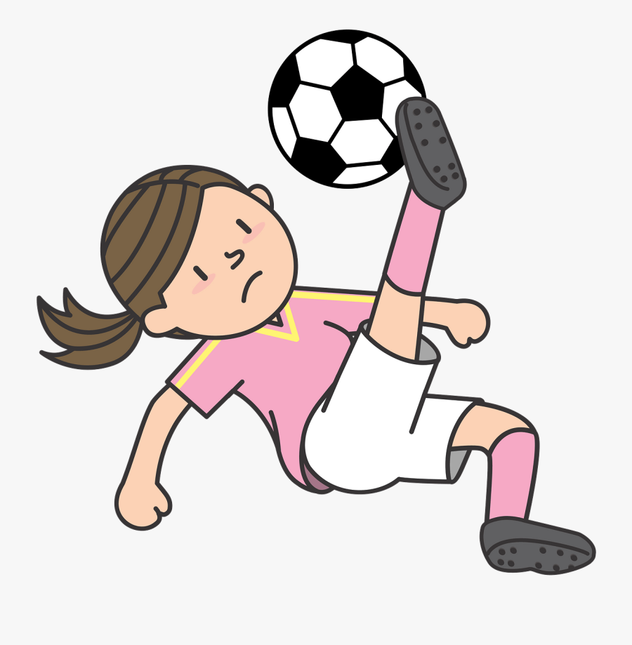 Cartoon Soccer, Transparent Clipart
