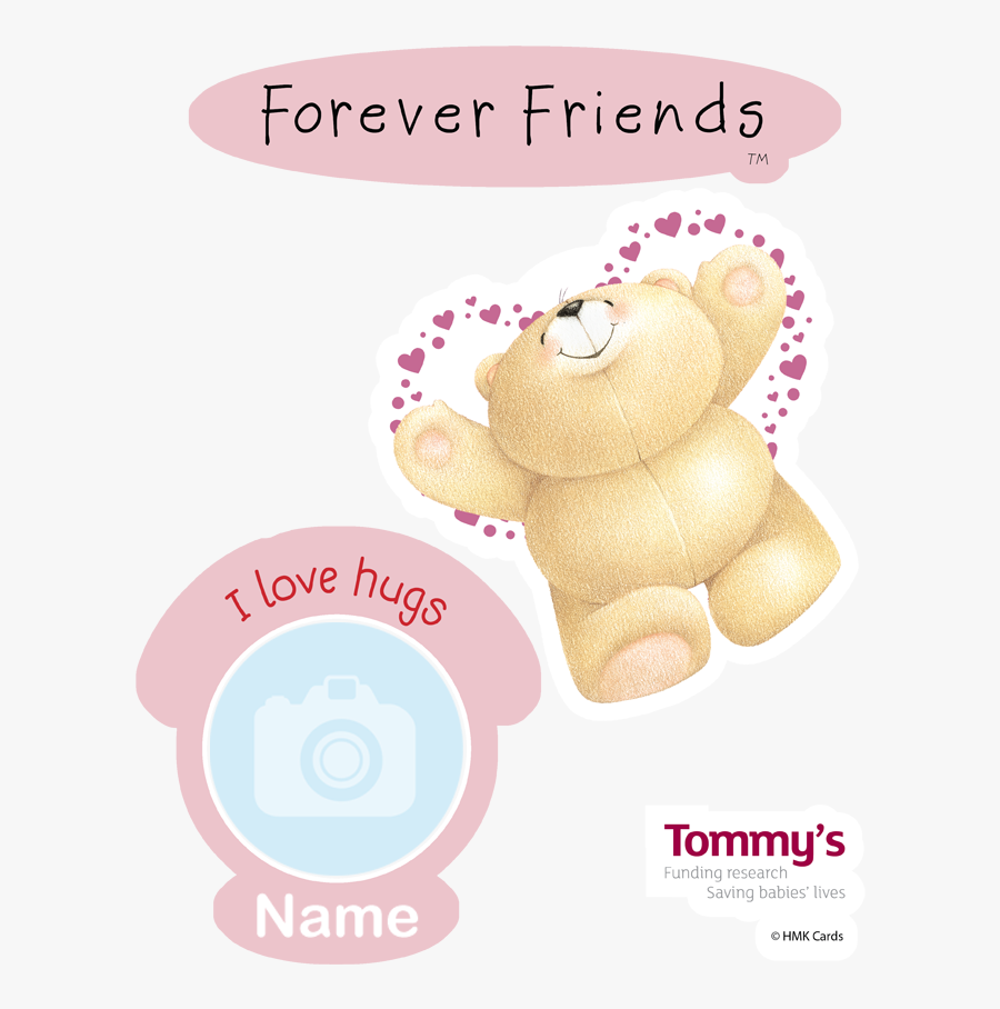 Friendship Clipart Forever Friends Bear - Cartoon, Transparent Clipart