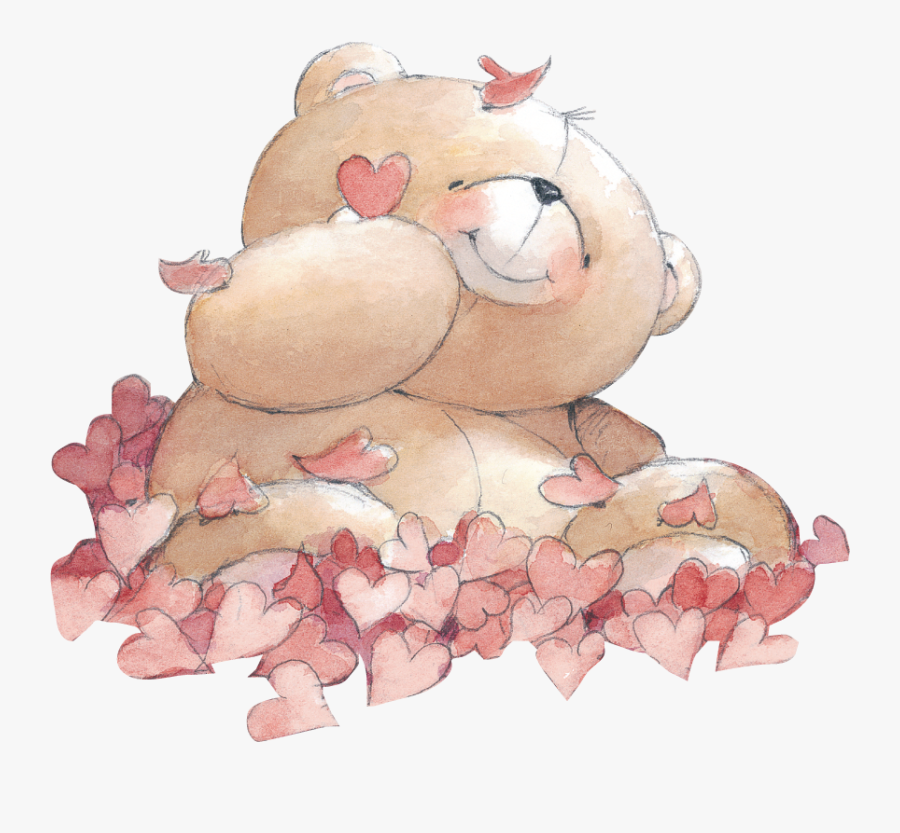 Pin By Karen Johnson - Bears Forever Friends Valentine, Transparent Clipart