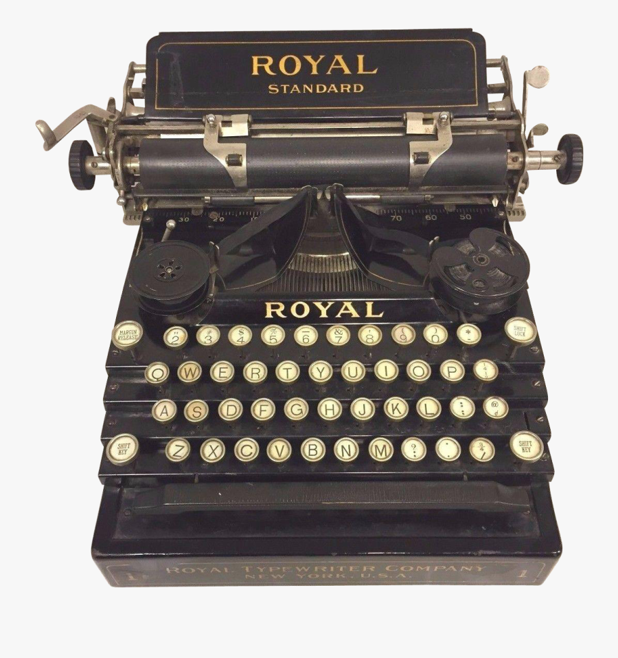 Typewriter - Standard Typewriter, Transparent Clipart