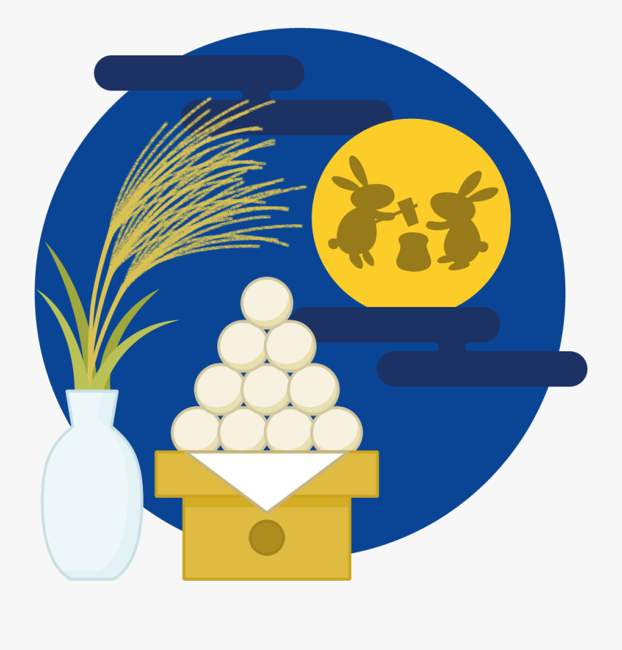 Clipart Moon Tonight - Tsukimi Png, Transparent Clipart