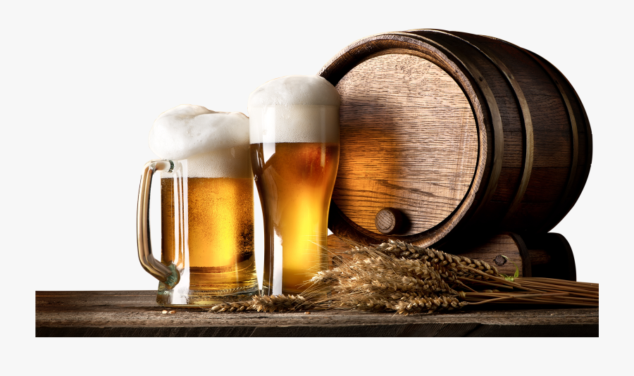 And Barrels Weisse Wheat Brewing Berliner Beer Clipart - Barrel Beer Png, Transparent Clipart