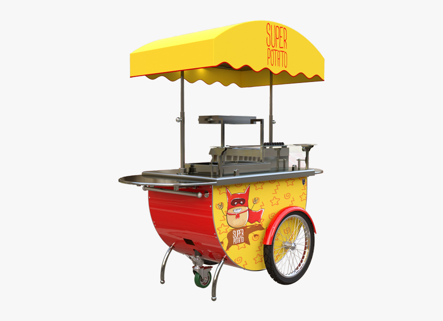 Rickshaw - Hot Dog Stand Png, Transparent Clipart
