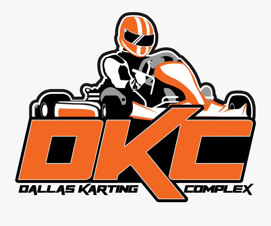 Dallas Karting Complex Logo, Transparent Clipart