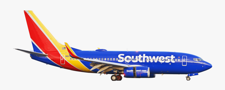 Transparent Southwest Clipart Png - Boeing 737 Next Generation, Transparent Clipart