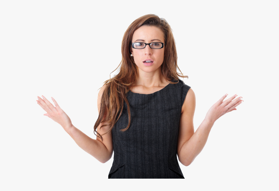 Mulher Questionando, Transparent Clipart