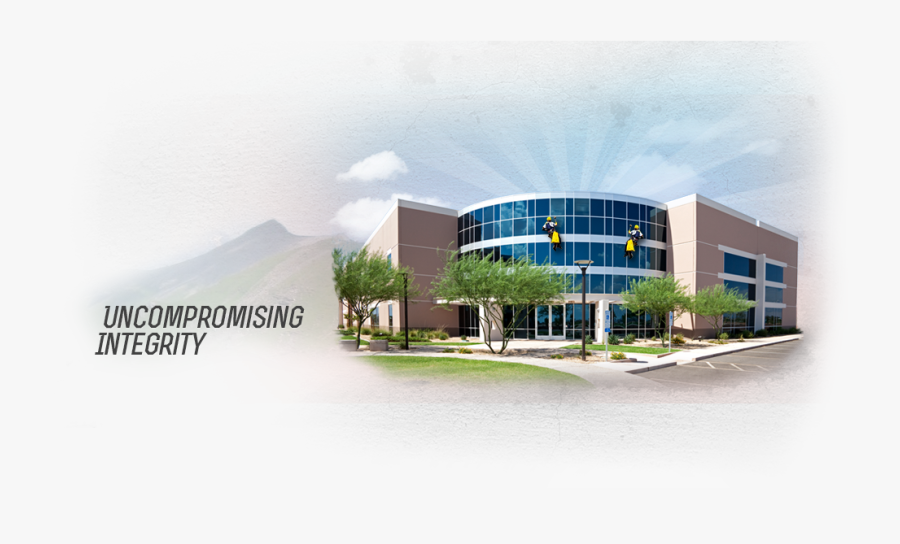 Las Vegas Window Cleaning - Commercial Building, Transparent Clipart