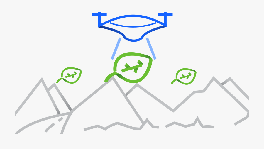 Drones As A Tool For Monitoring Plantation And Highways - Trampoline Flip, Transparent Clipart