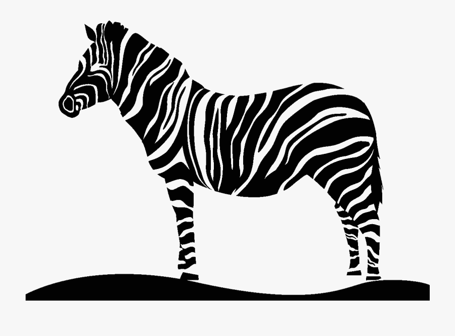 Zebra Horse Sticker Silhouette Animal - Zebras Png, Transparent Clipart