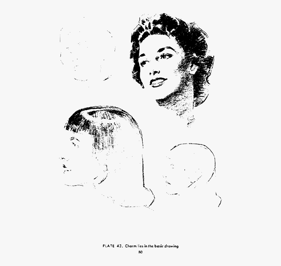 Andrew Loomis Drawing The Head And Hands 73 - Drawing The Head And Hands, Transparent Clipart