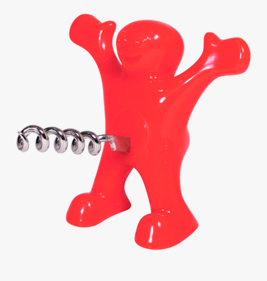 Funny Wine Opener, Transparent Clipart