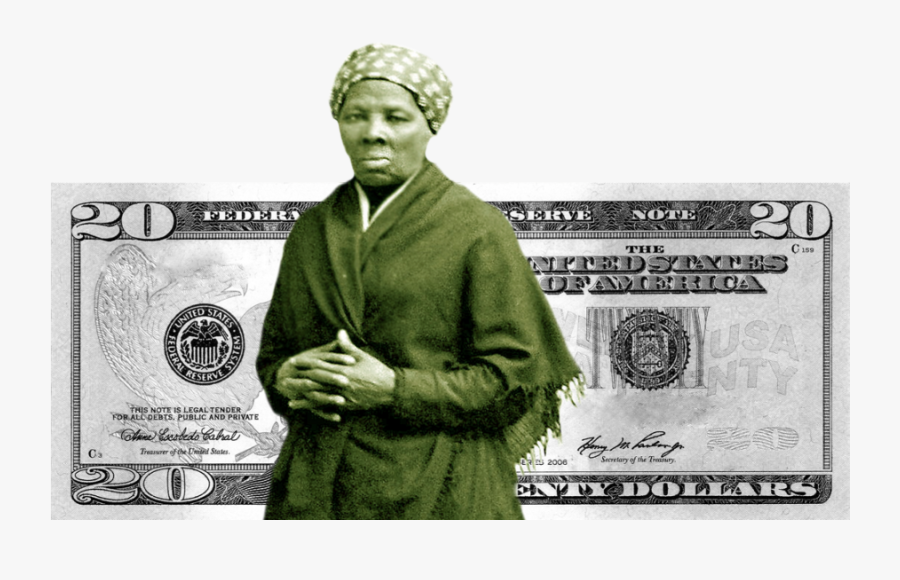 Transparent Dollar Bill Png - Harriet Tubman G Stance, Transparent Clipart