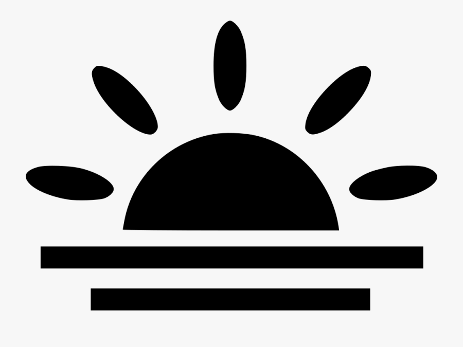 Sea Nature Panorama Sun View Settings Comments Clipart - Natre Sun Icon Transparent, Transparent Clipart