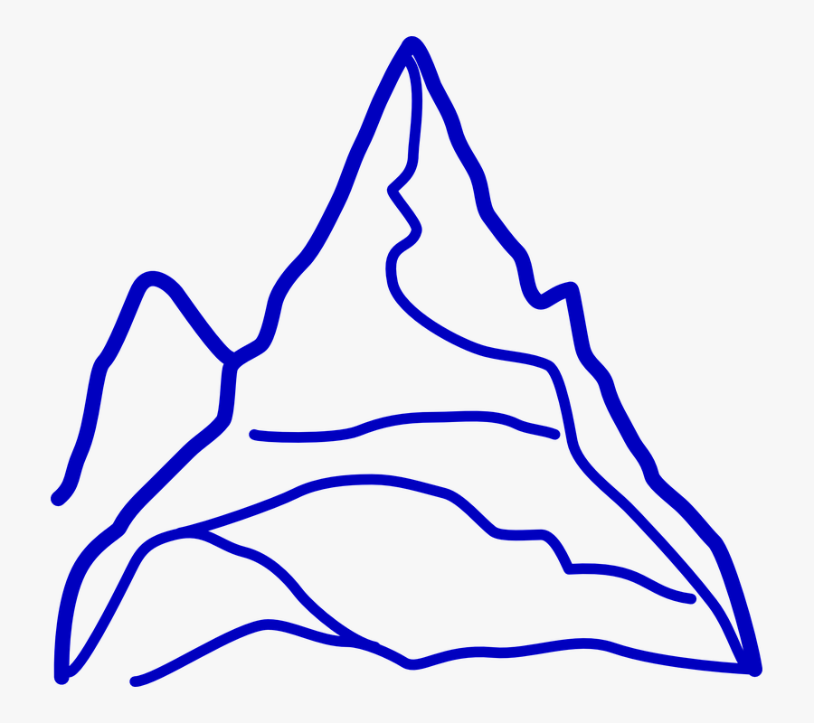 Mt Everest Easy To Draw, Transparent Clipart
