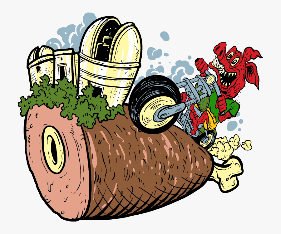 Race Info Trail Hog - Illustration, Transparent Clipart
