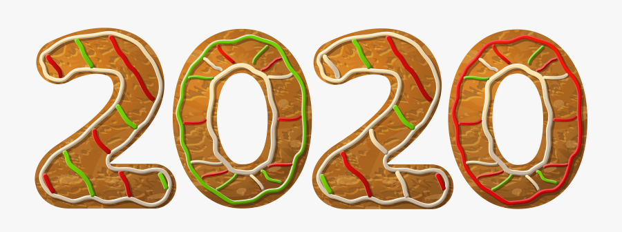 2020 Gingerbread Png Clipart - 2020 Clipart Png, Transparent Clipart
