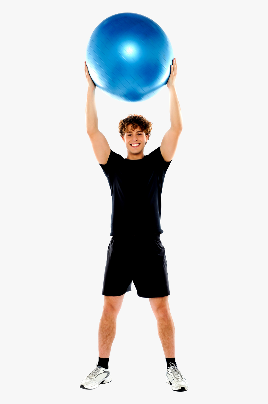 Man Fitness Png Image - Ball Over The Head, Transparent Clipart