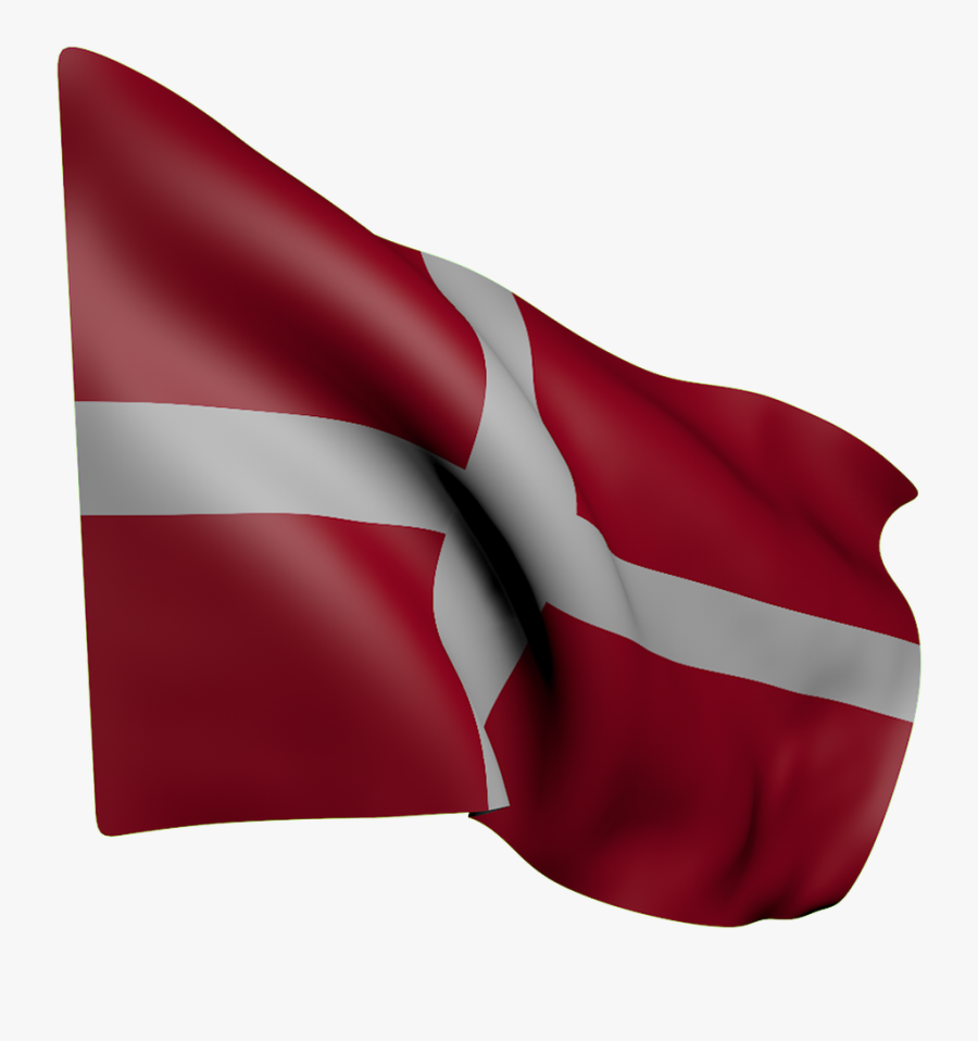 Transparent Danish Flag Png - Drapeau Danemark Png, Transparent Clipart