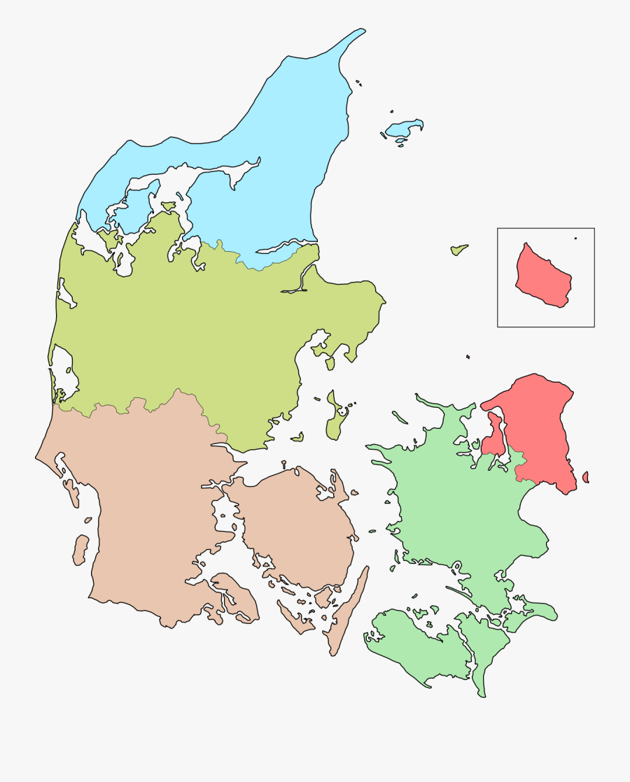 Clip Art Px Regions Svg Big - Region Of Southern Denmark, Transparent Clipart
