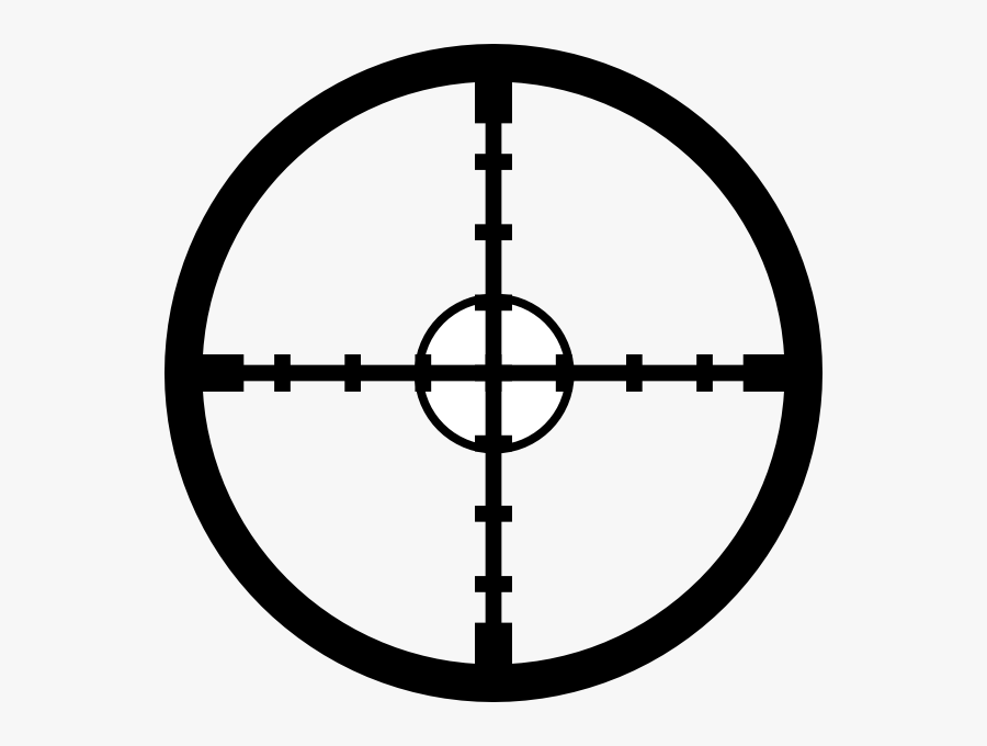 Crosshair Png, Transparent Clipart