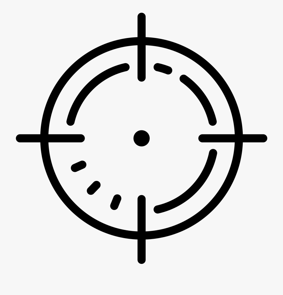 Reticle Computer Icons Download - Secureworks Threat Intelligence, Transparent Clipart