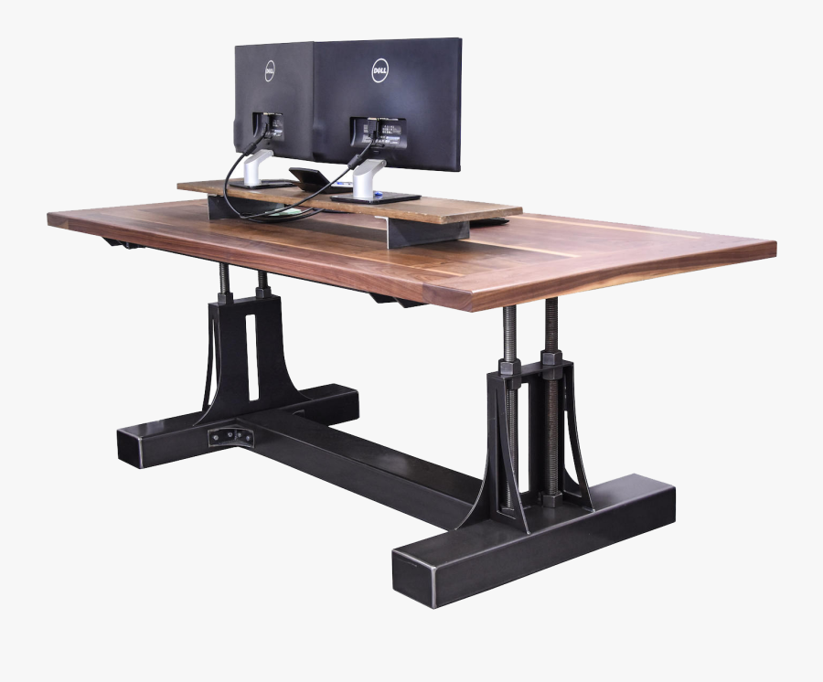 Desk Png Clipart - Post Industrial Desk, Transparent Clipart