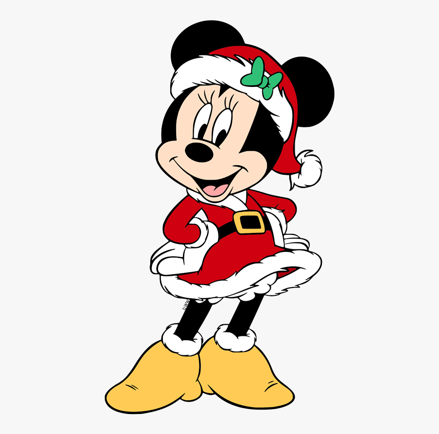 Disney Clipart Disney Minnie Mouse Christmas, Transparent Clipart