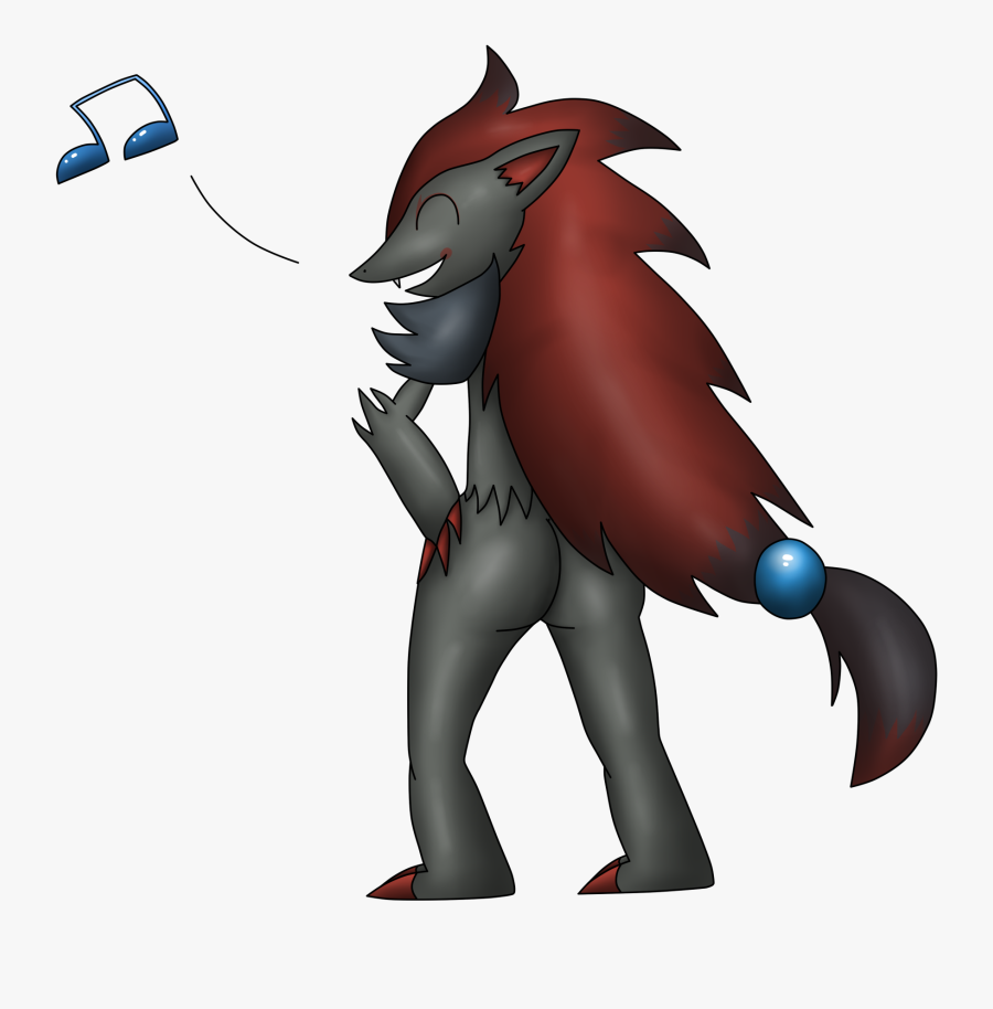 Cartoon Clipart , Png Download - Zoroark Butt, Transparent Clipart