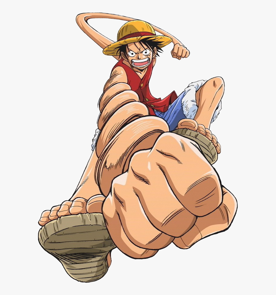 Monkey D Luffy Png Clipart - One Piece Luffy Stretch, Transparent Clipart