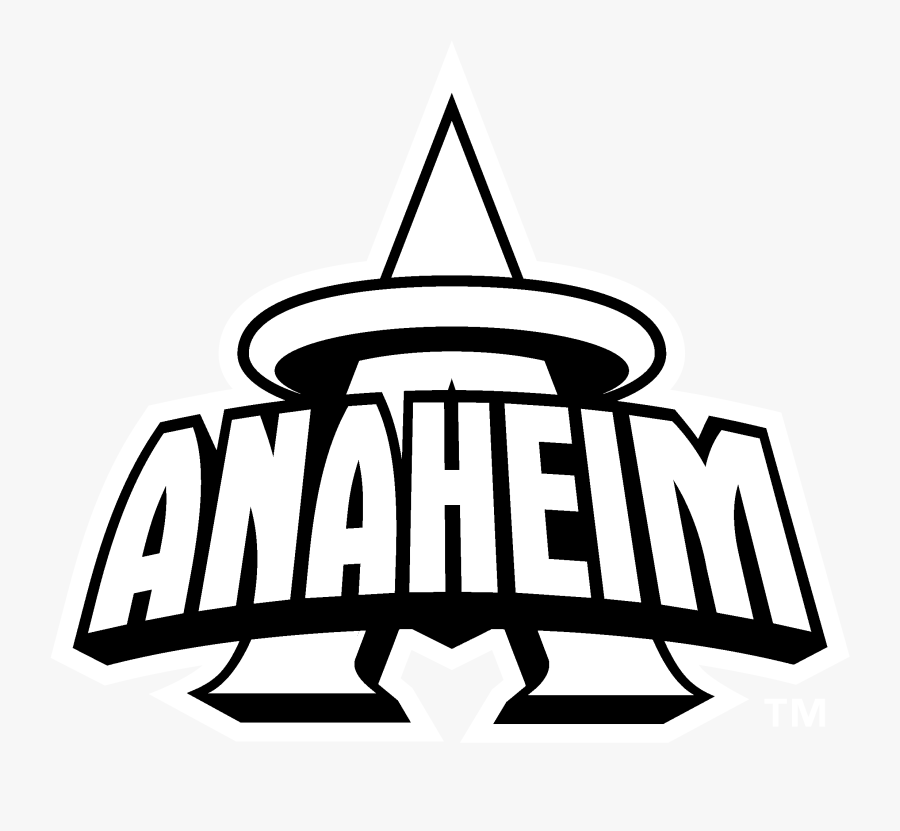 Anaheim Angels Logo Black And White - Logo Png Transparent Anaheim Angels Logo, Transparent Clipart