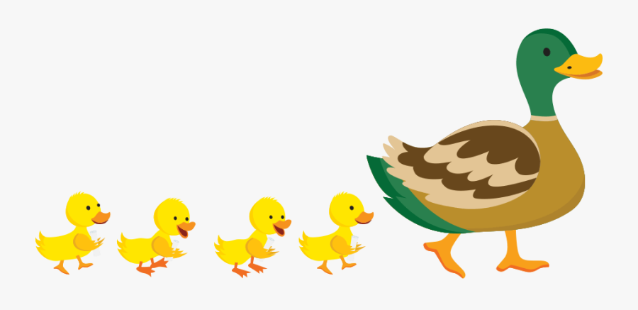 Get Your Docs In A Row - Mother Duck Clip Art, Transparent Clipart