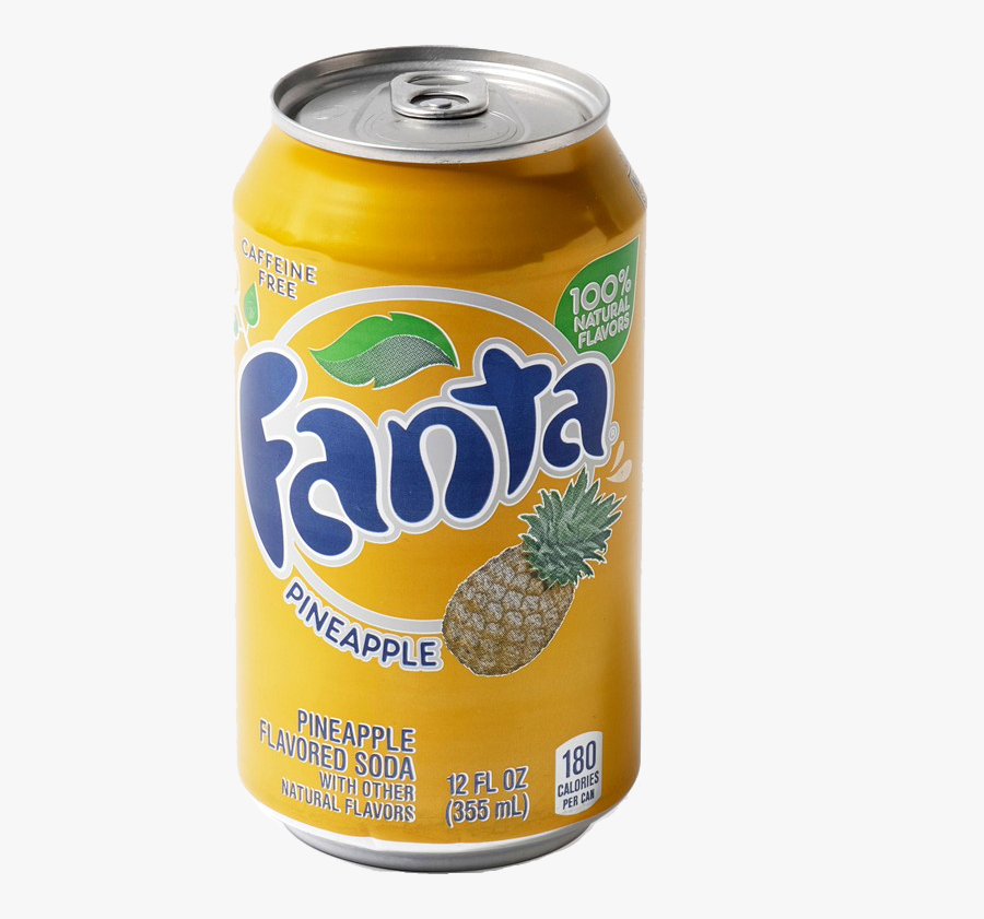 Fanta Png - Pineapple Fanta Transparent Background, Transparent Clipart