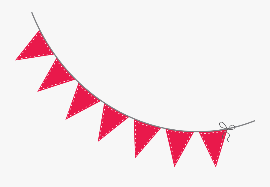 Tmp Lets Party Flag1 - Thank You Que Se Mueve, Transparent Clipart