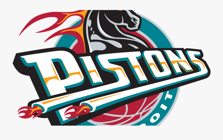 Detroit Pistons Logo, Transparent Clipart
