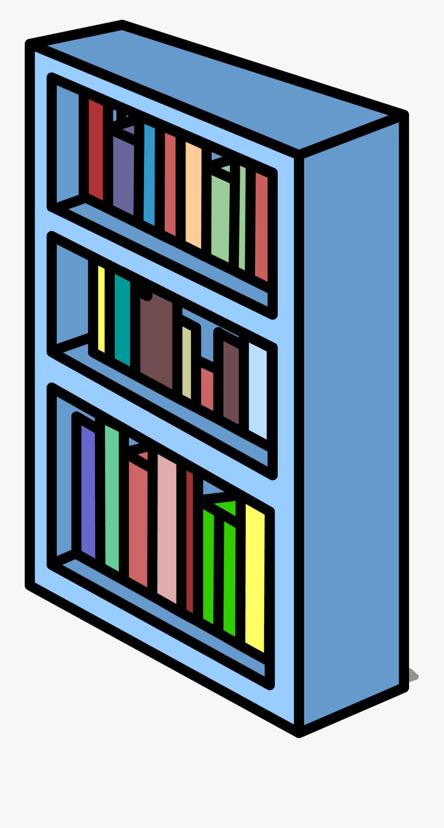 Image - Bookshelf Clipart, Transparent Clipart