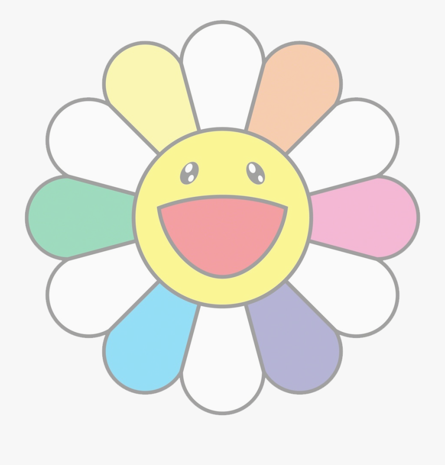 Takashi Murakami Single Flower, Transparent Clipart