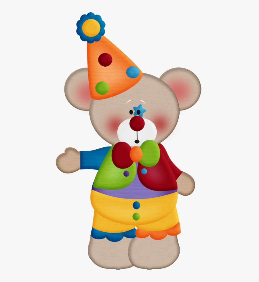 Aw Circus Bear - Circo Imagenes De Ositos De Payaso, Transparent Clipart